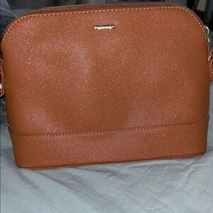 Elegant Brown Crossbody Bag